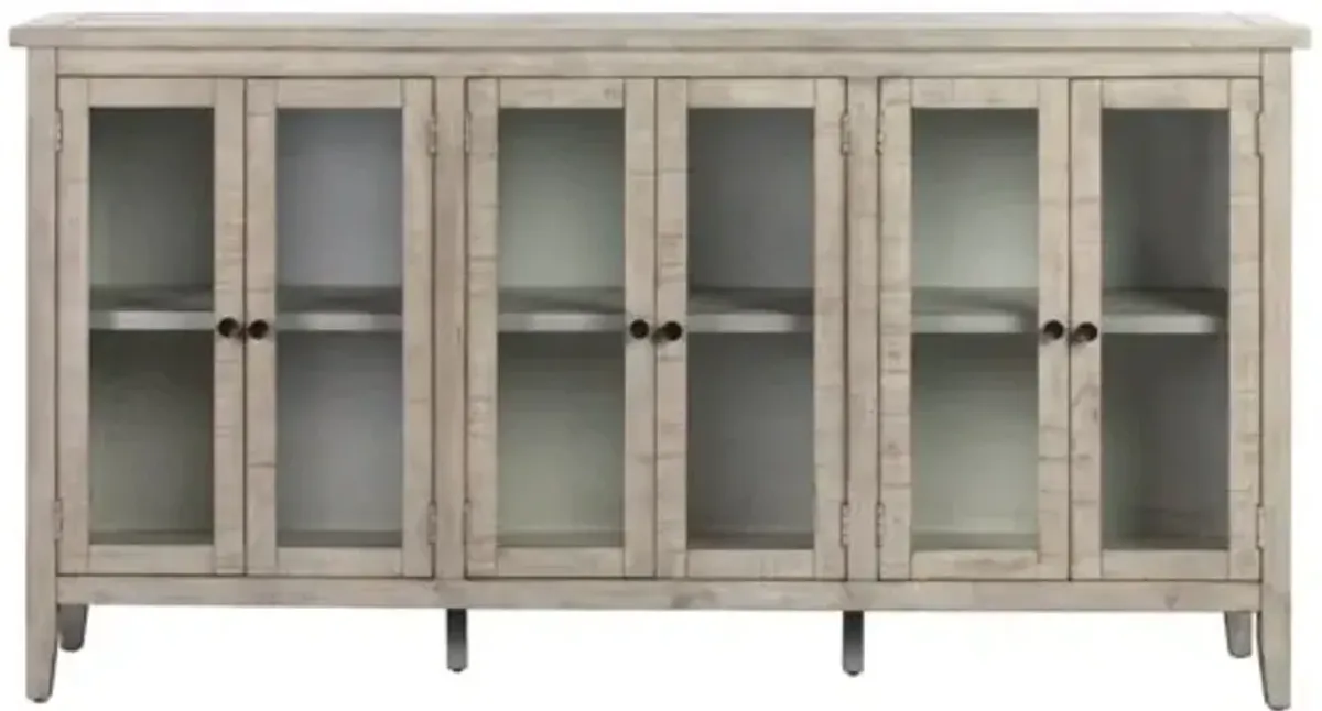 Crestview Collection Pembroke Plantation Recycled Pine Hudson Tall Sideboard