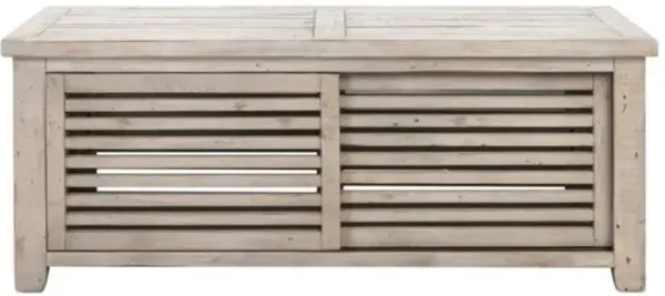 Crestview Collection Pembroke Plantation Hudson Slated Cocktail Table