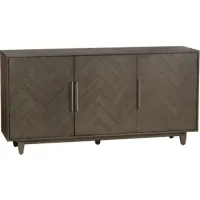 Crestview Collection Hawthorne Estate Charcoal Grey Sideboard