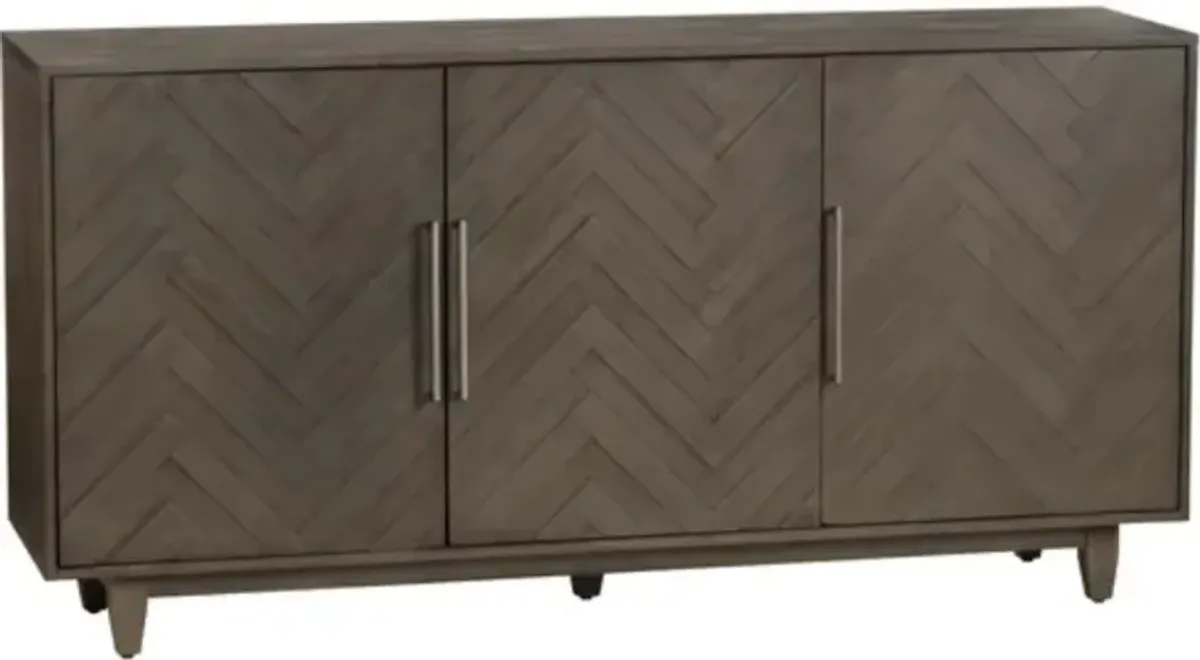 Crestview Collection Hawthorne Estate Charcoal Grey Sideboard