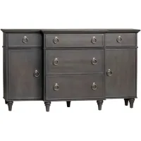 Crestview Collection Galloway Smoke Grey Sideboard