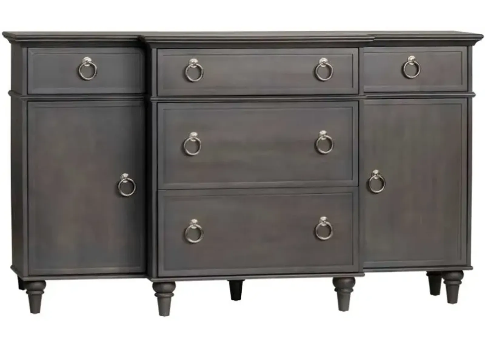 Crestview Collection Galloway Smoke Grey Sideboard