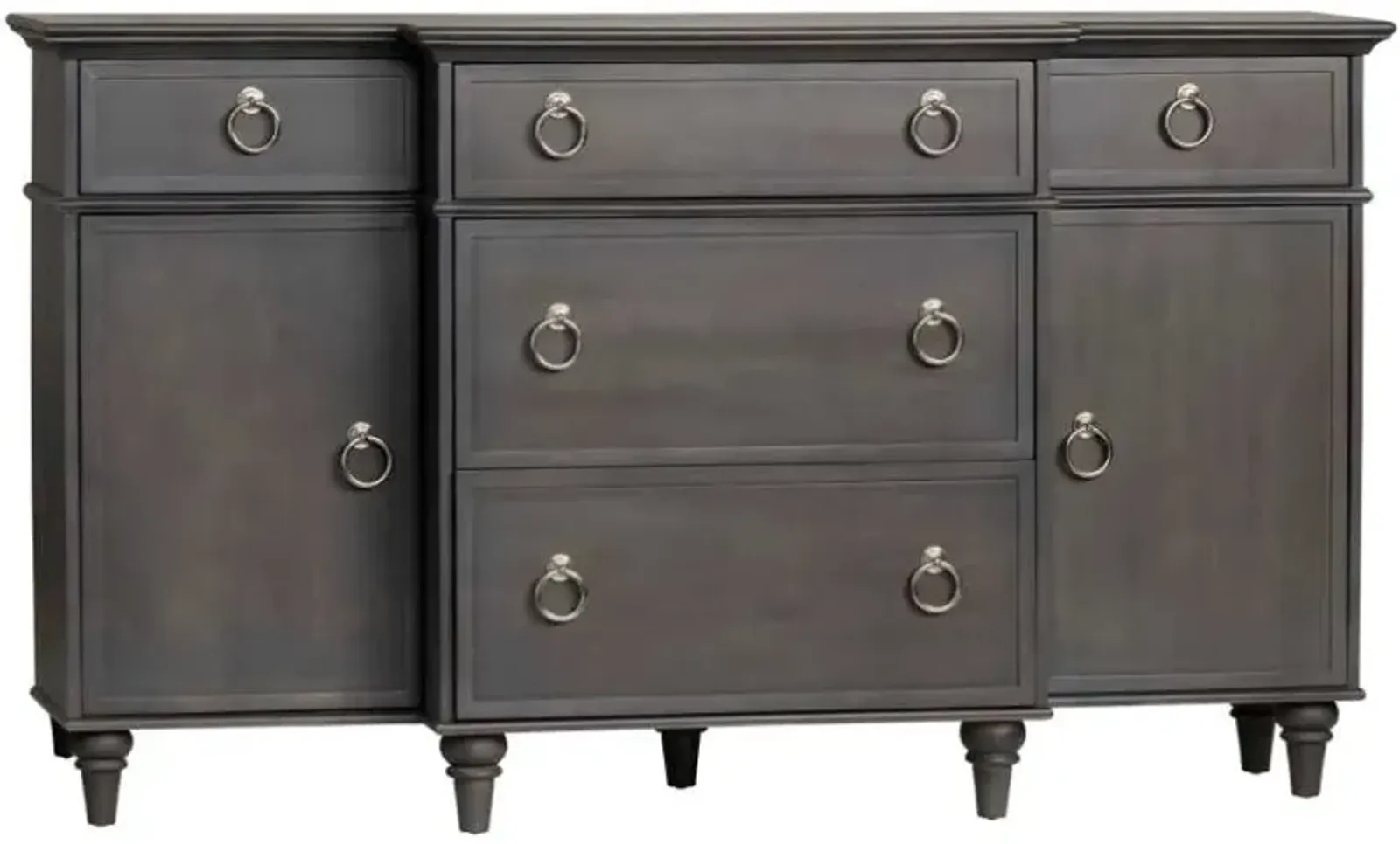 Crestview Collection Galloway Smoke Grey Sideboard