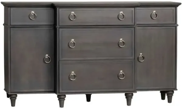 Crestview Collection Galloway Smoke Grey Sideboard
