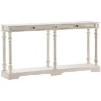 Crestview Collection Carrolton White Console Table