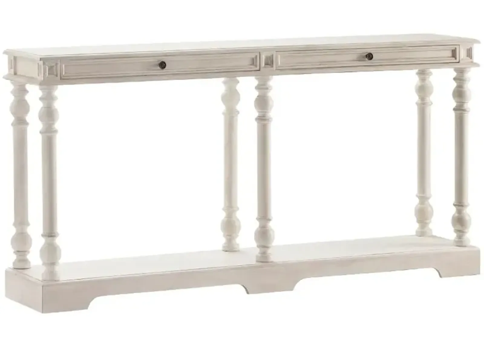 Crestview Collection Carrolton White Console Table