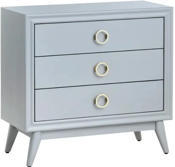 Crestview Collection Oslo Gray Chest