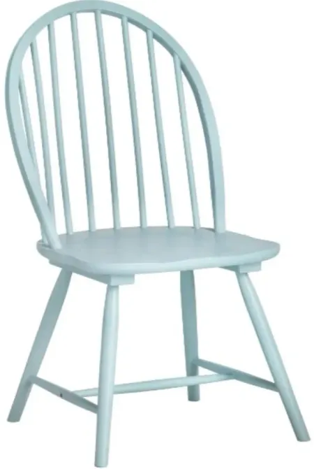 Crestview Collection Patterson Blue Dining Chair