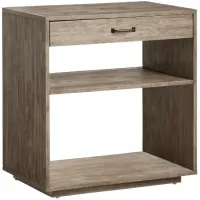 Crestview Collection Brown Nightstand