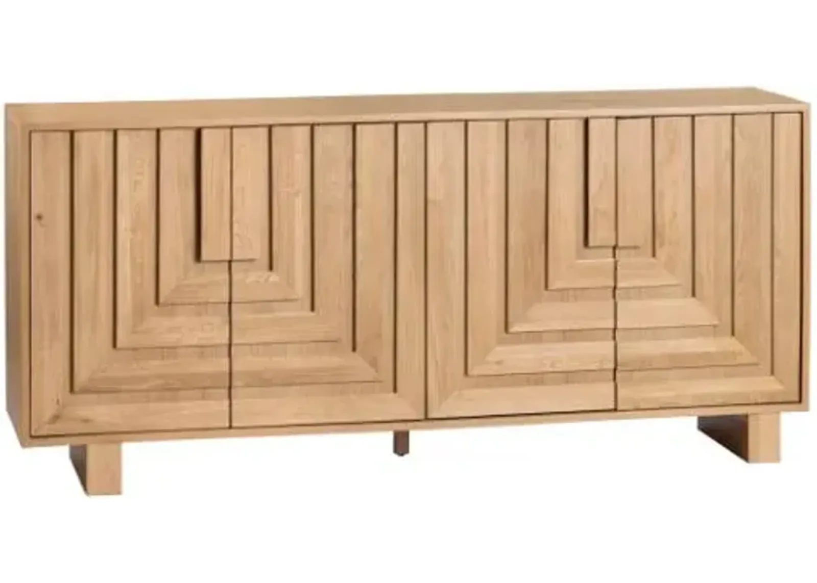 Crestview Collection Dylan Natural Sideboard