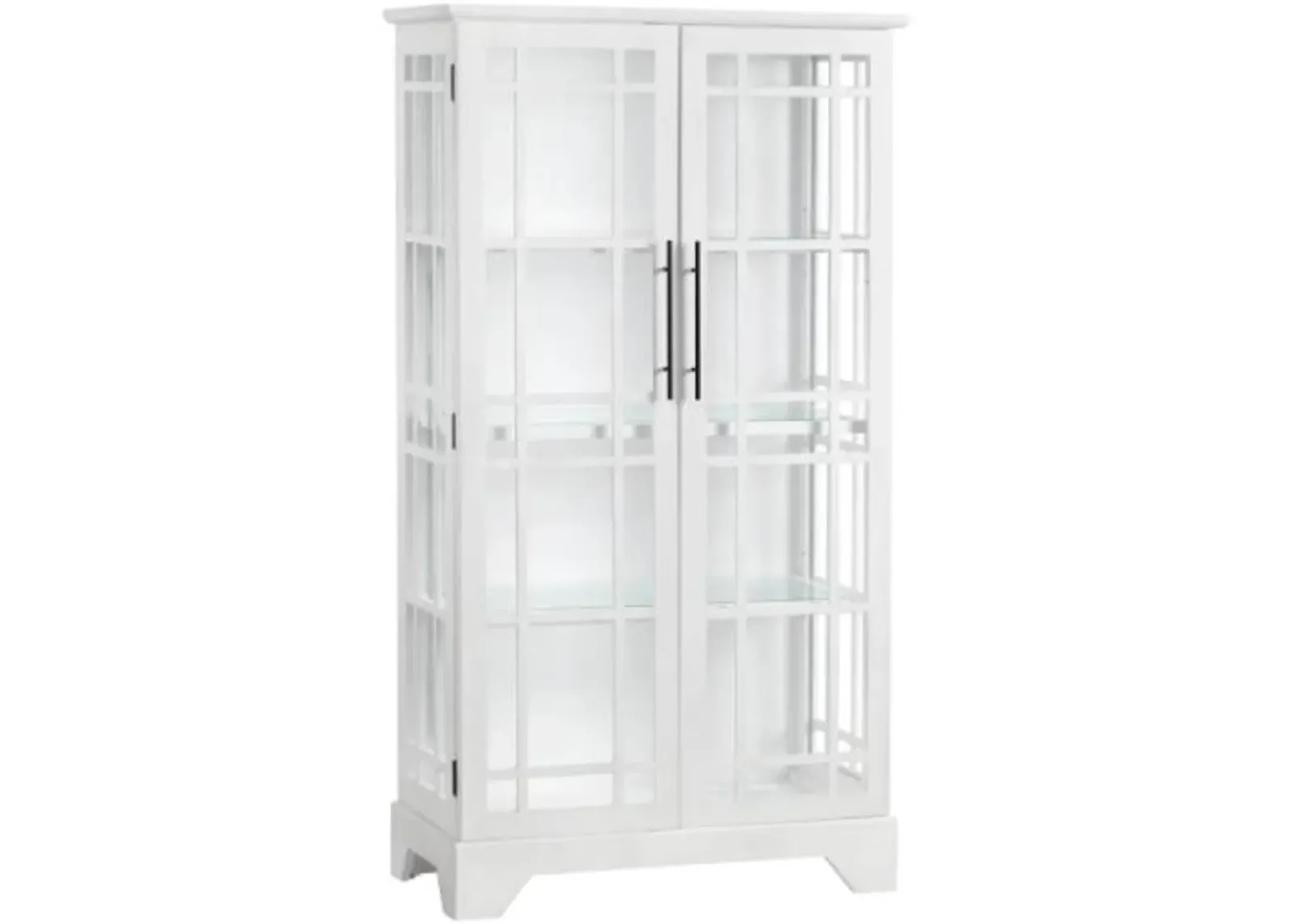 Crestview Collection Waverly White Curio