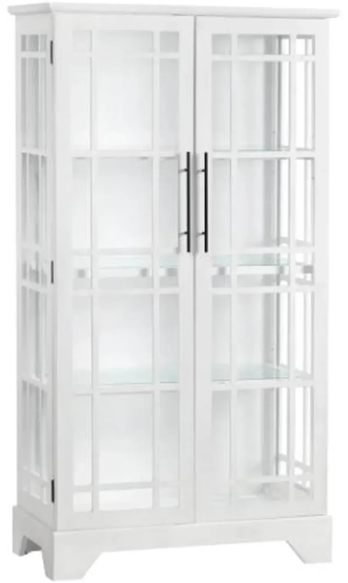 Crestview Collection Waverly White Curio