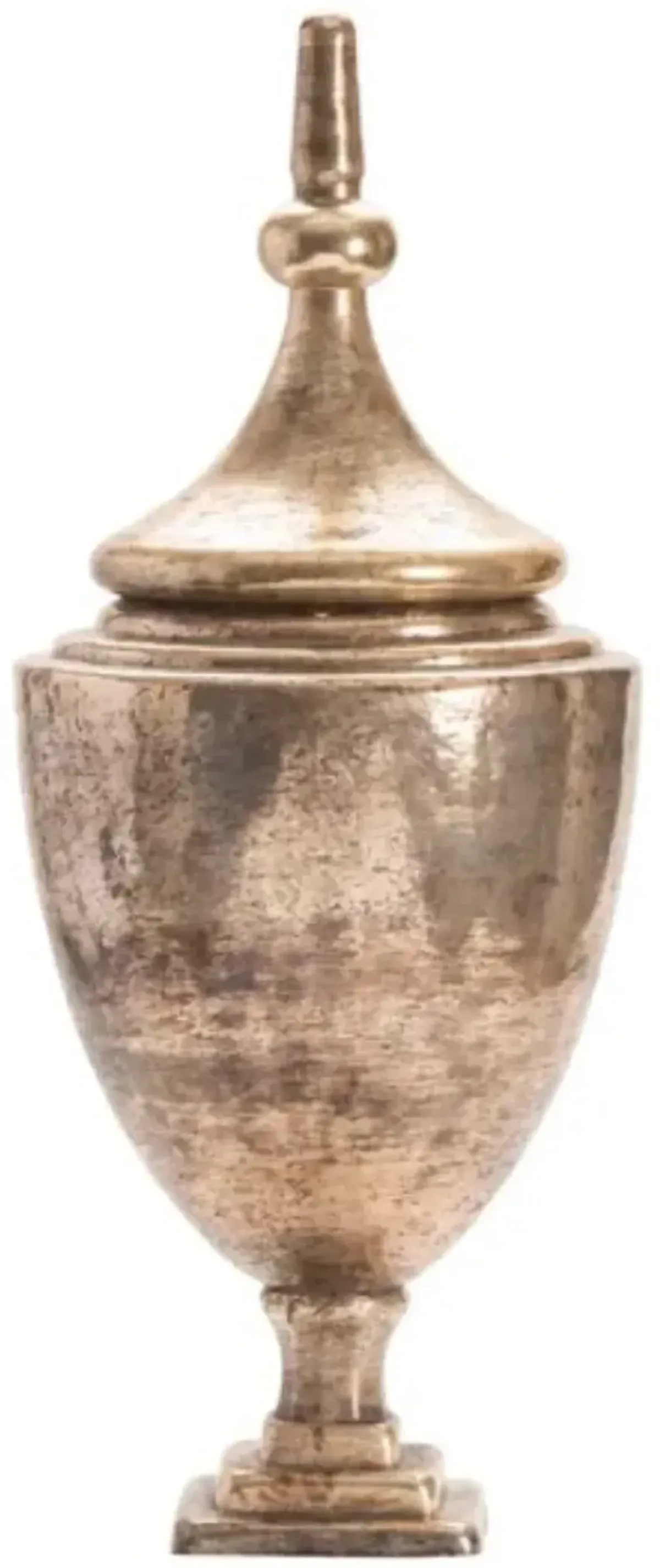 Crestview Collection Thoreau Gold Medium Lidded Jar