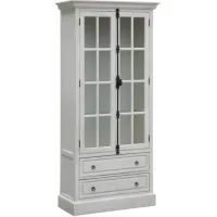 Crestview Collection Coventry White Curio