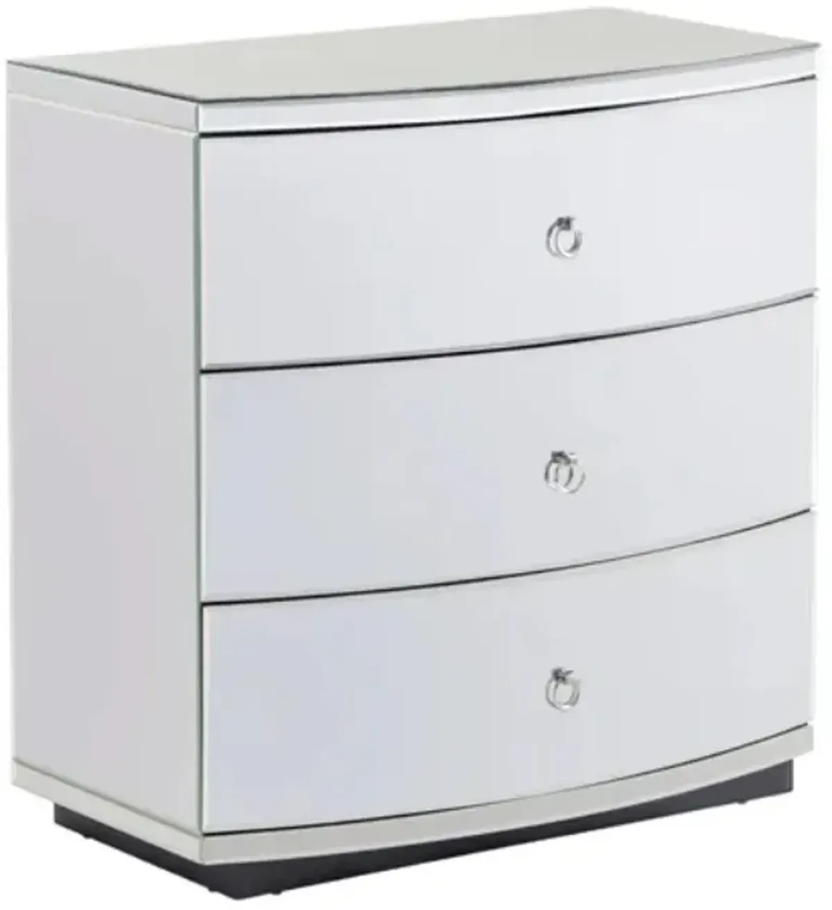 Crestview Collection Millenium Bent Mirror Chest