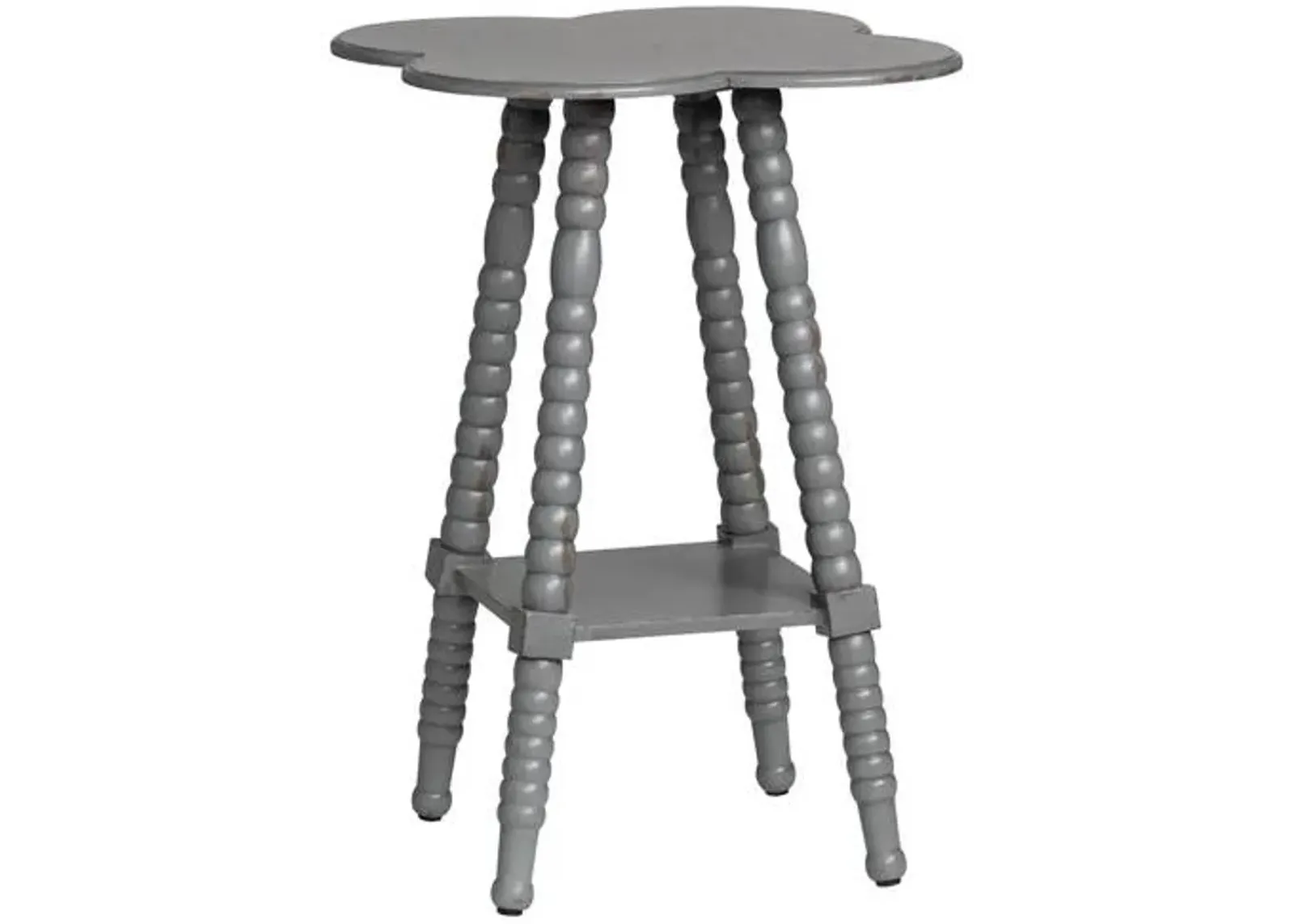 Crestview Collection Bar Harbor Grey Accent Table