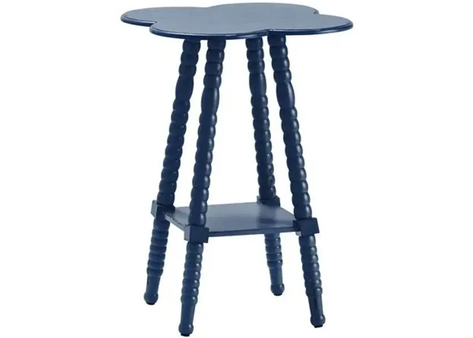 Crestview Collection Bar Harbor Indigo Accent Table