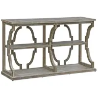 Crestview Collection Stockton Chestnut Wash Console Table