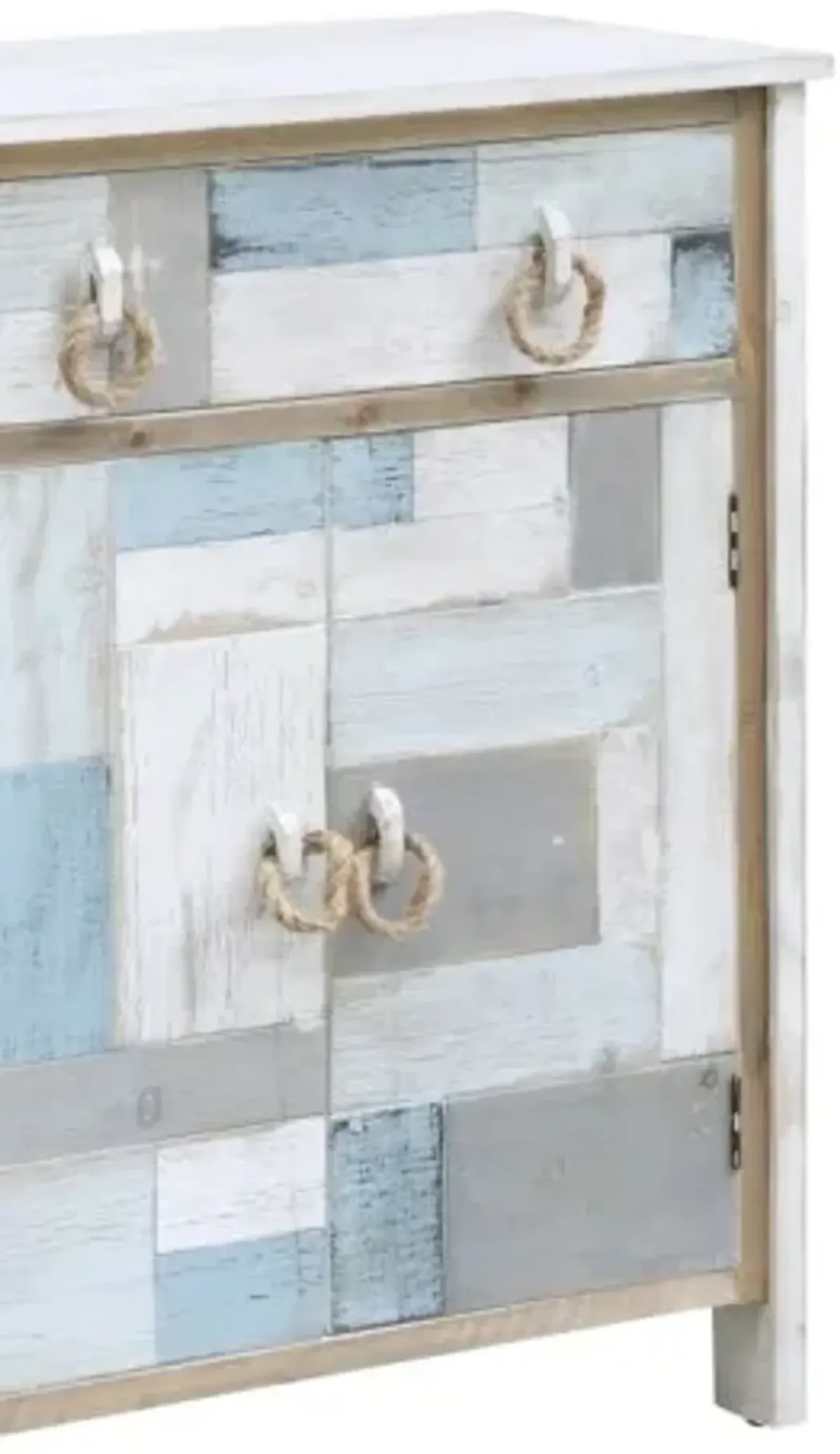 Crestview Collection South Shore Multi Color Nautical Cabinet