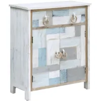 Crestview Collection South Shore Multi Color Nautical Cabinet