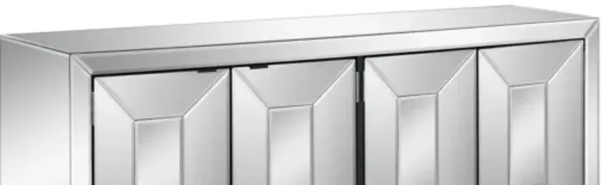 Crestview Collection Grand White Sideboard