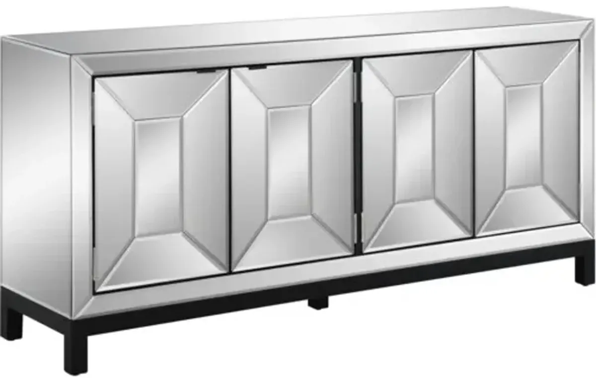 Crestview Collection Grand White Sideboard