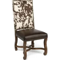 Crestview Collection Mesquite Ranch Brown Side Chair