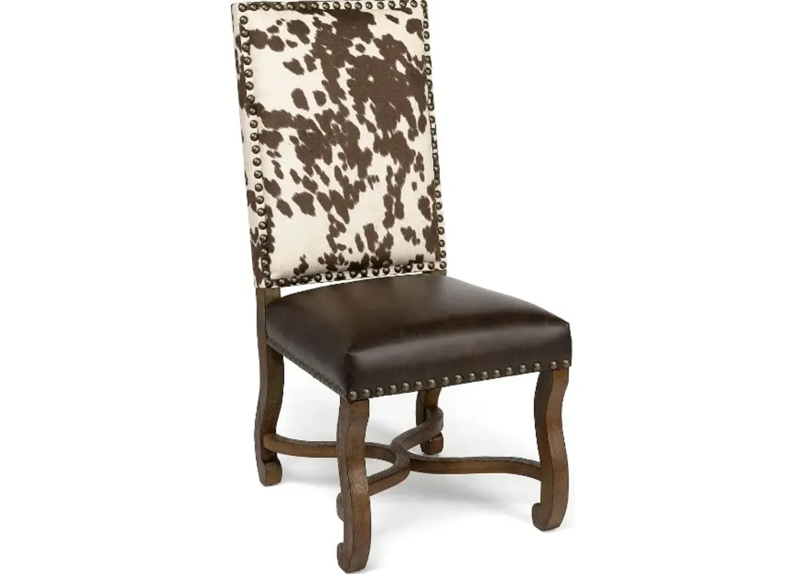 Crestview Collection Mesquite Ranch Brown Side Chair