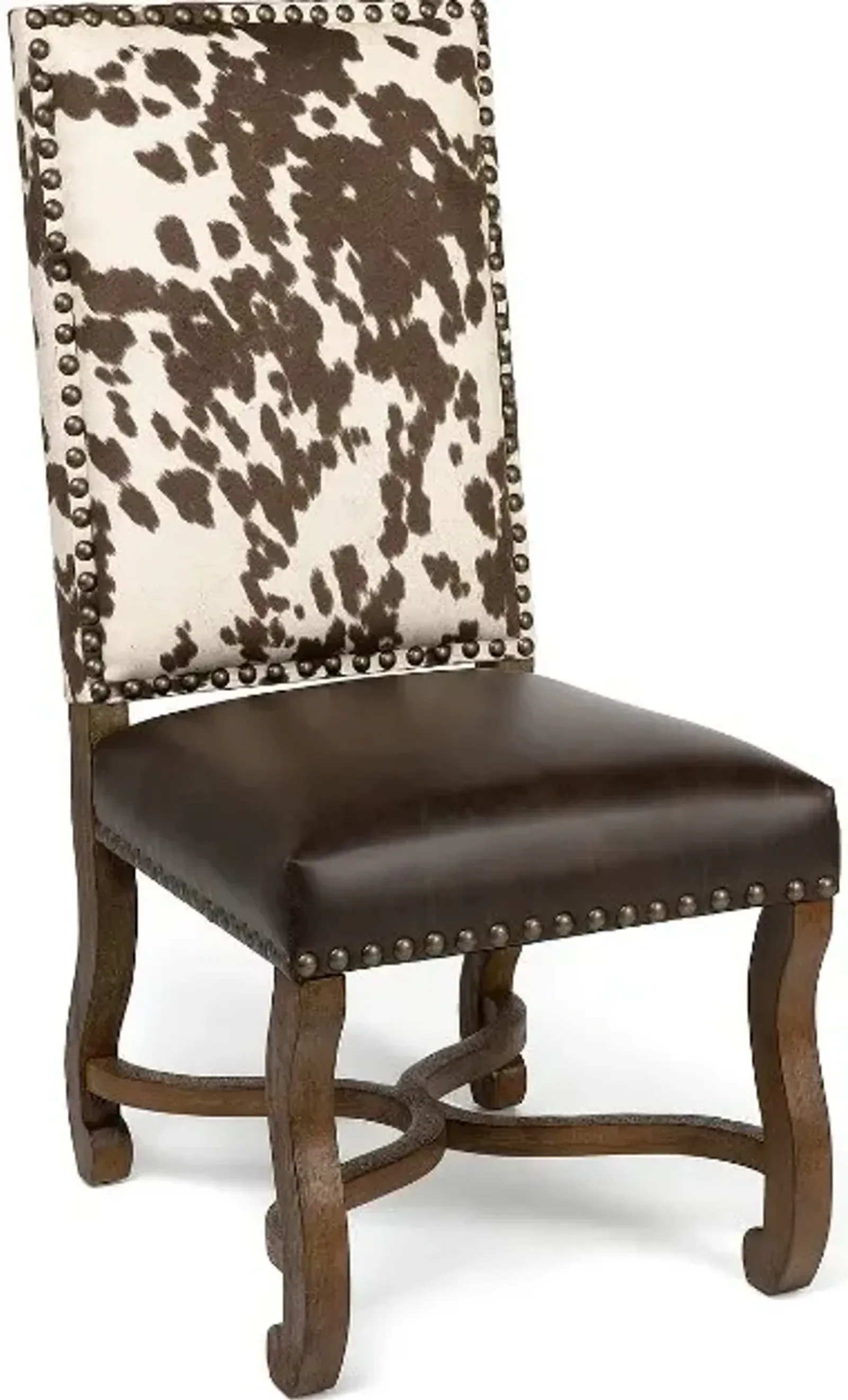 Crestview Collection Mesquite Ranch Brown Side Chair