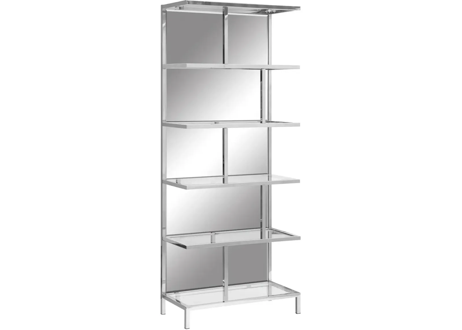 Crestview Collection Bentley Chrome Etagere