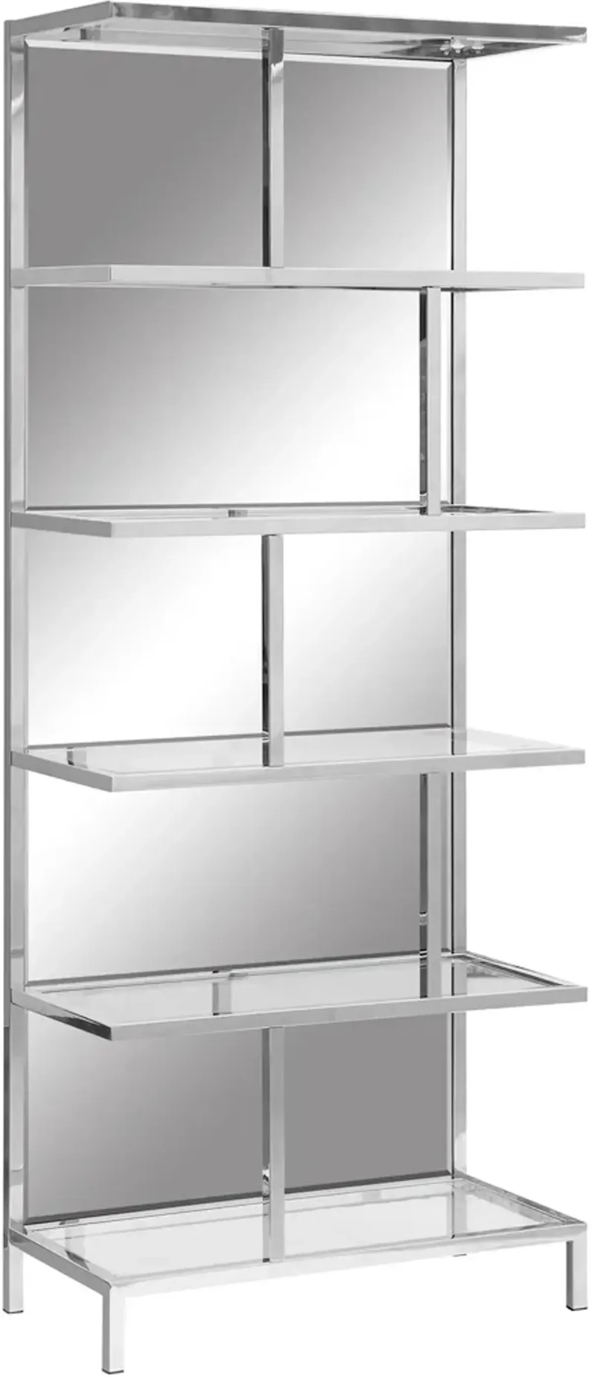 Crestview Collection Bentley Chrome Etagere