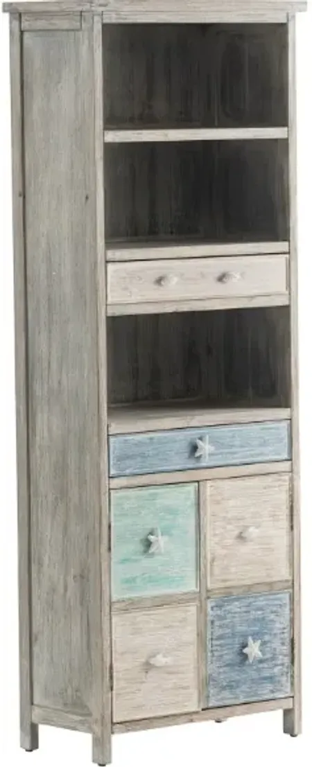 Crestview Collection Key West Grey Cabinet
