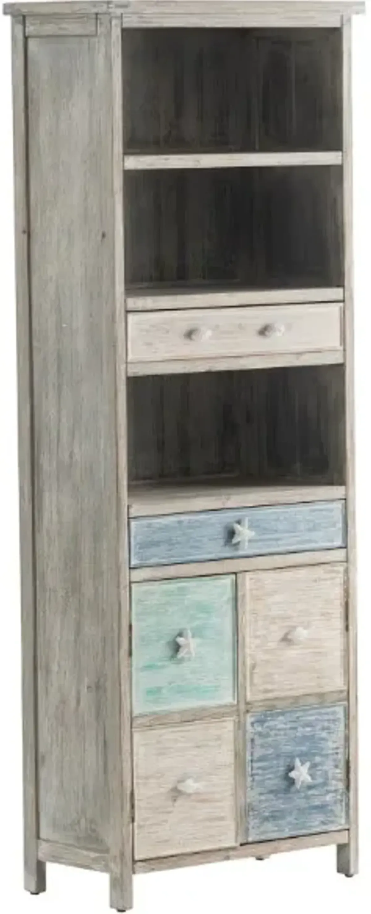 Crestview Collection Key West Grey Cabinet