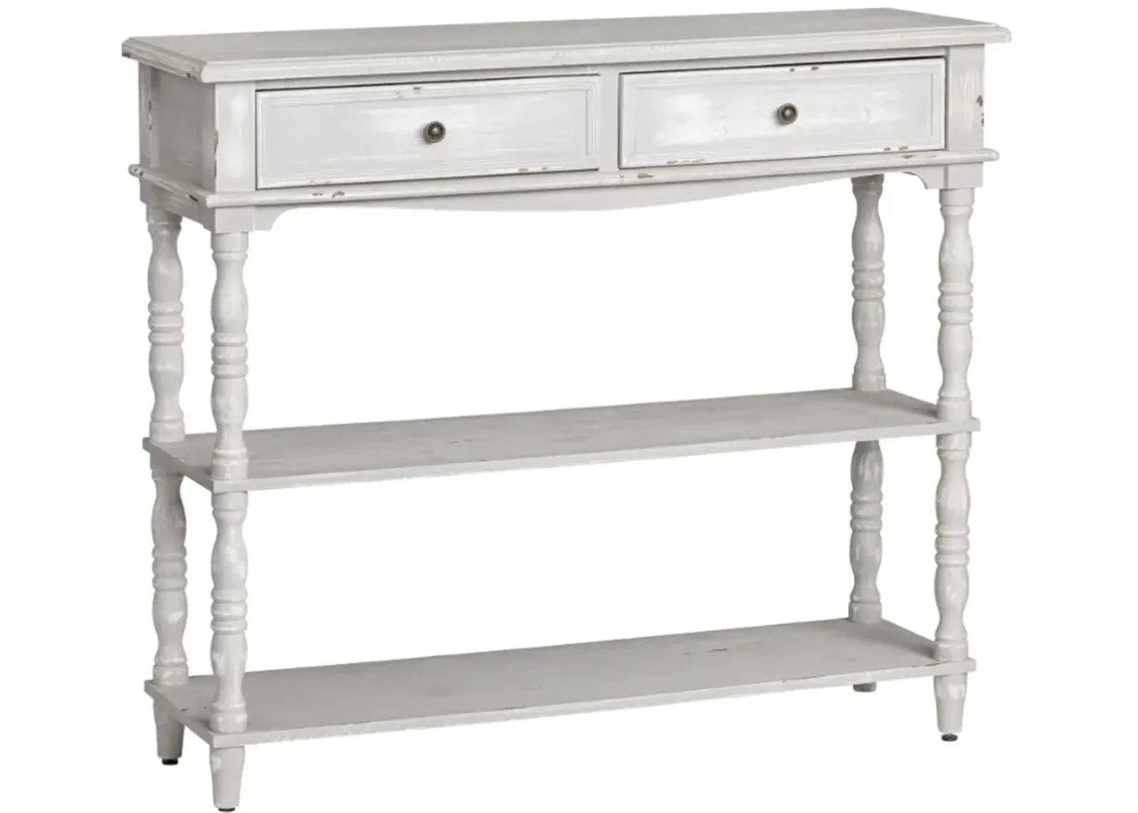 Crestview Collection Weston Chalk Grey Console Table