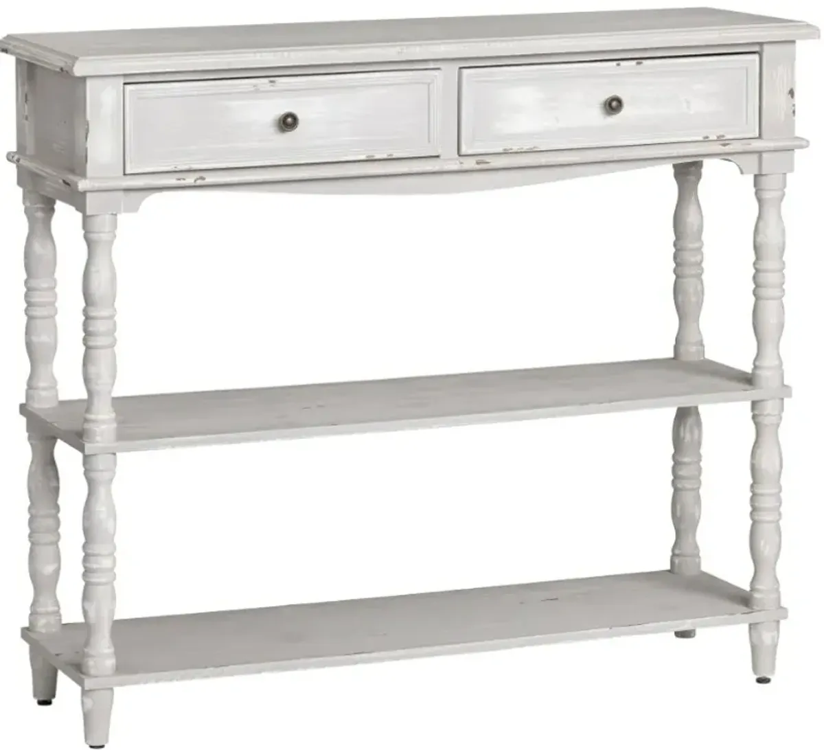 Crestview Collection Weston Chalk Grey Console Table