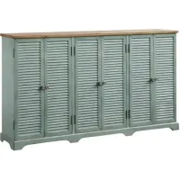Crestview Collection Clearwater Sea Wash Sideboard