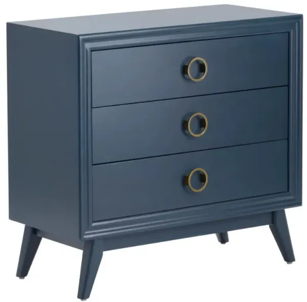 Crestview Collection Pomeroy Indigo Chest 