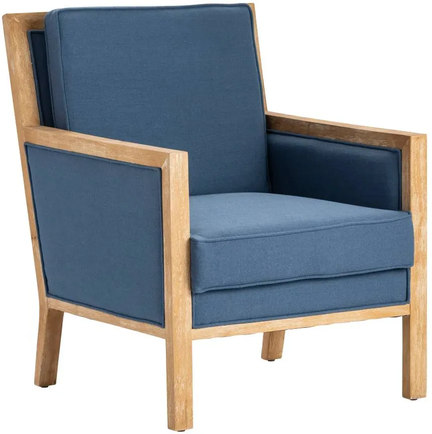 Crestview Collection Largo Indigo Arm Chair