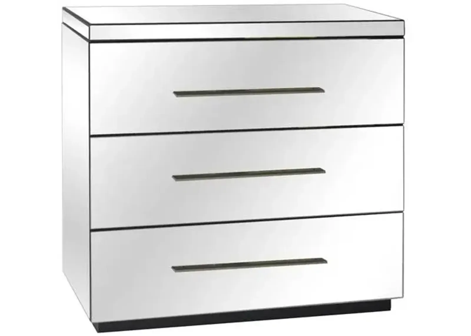 Crestview Collection Melrose Silver Chest