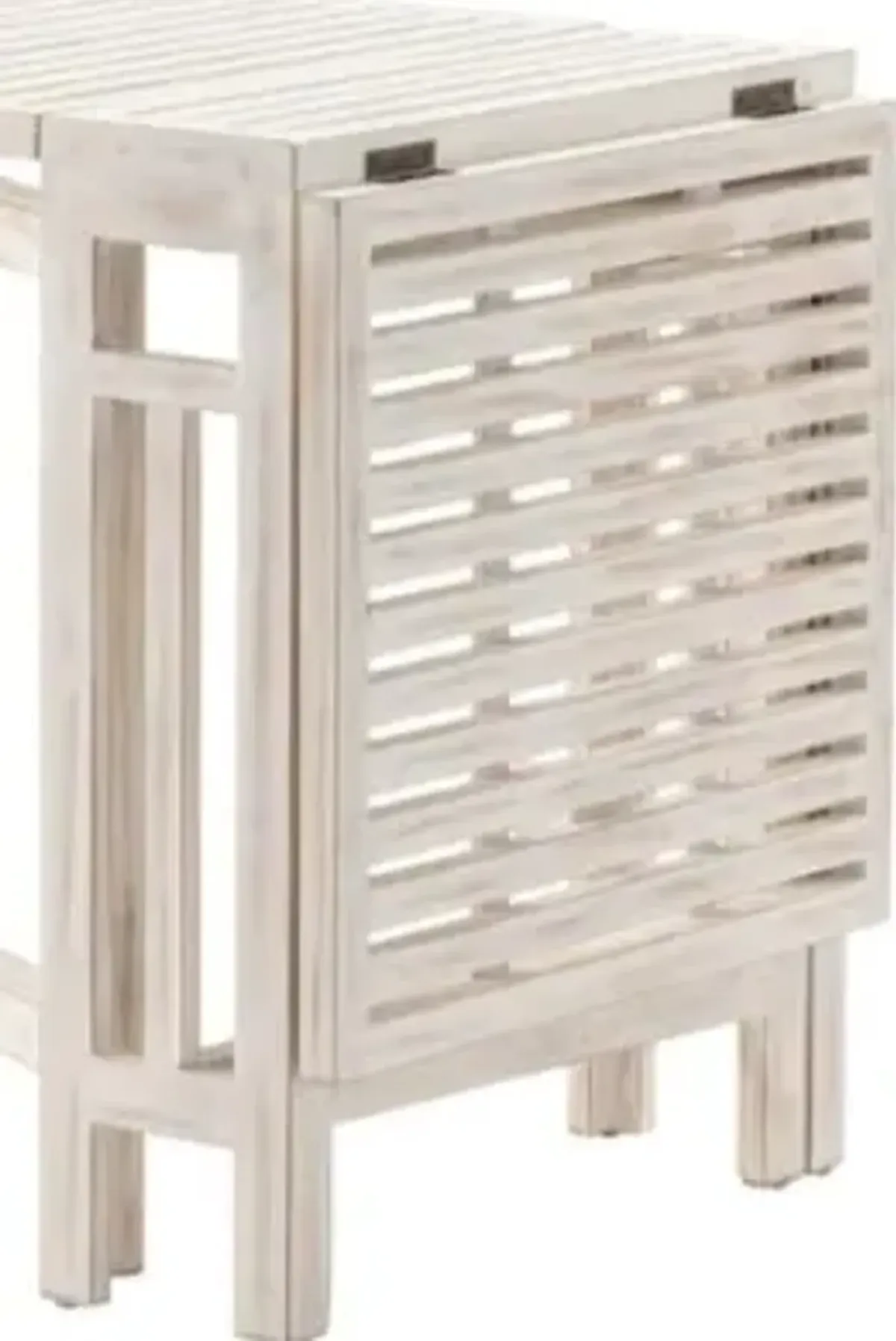 Crestview Collection Savannah White Wash Dining Table