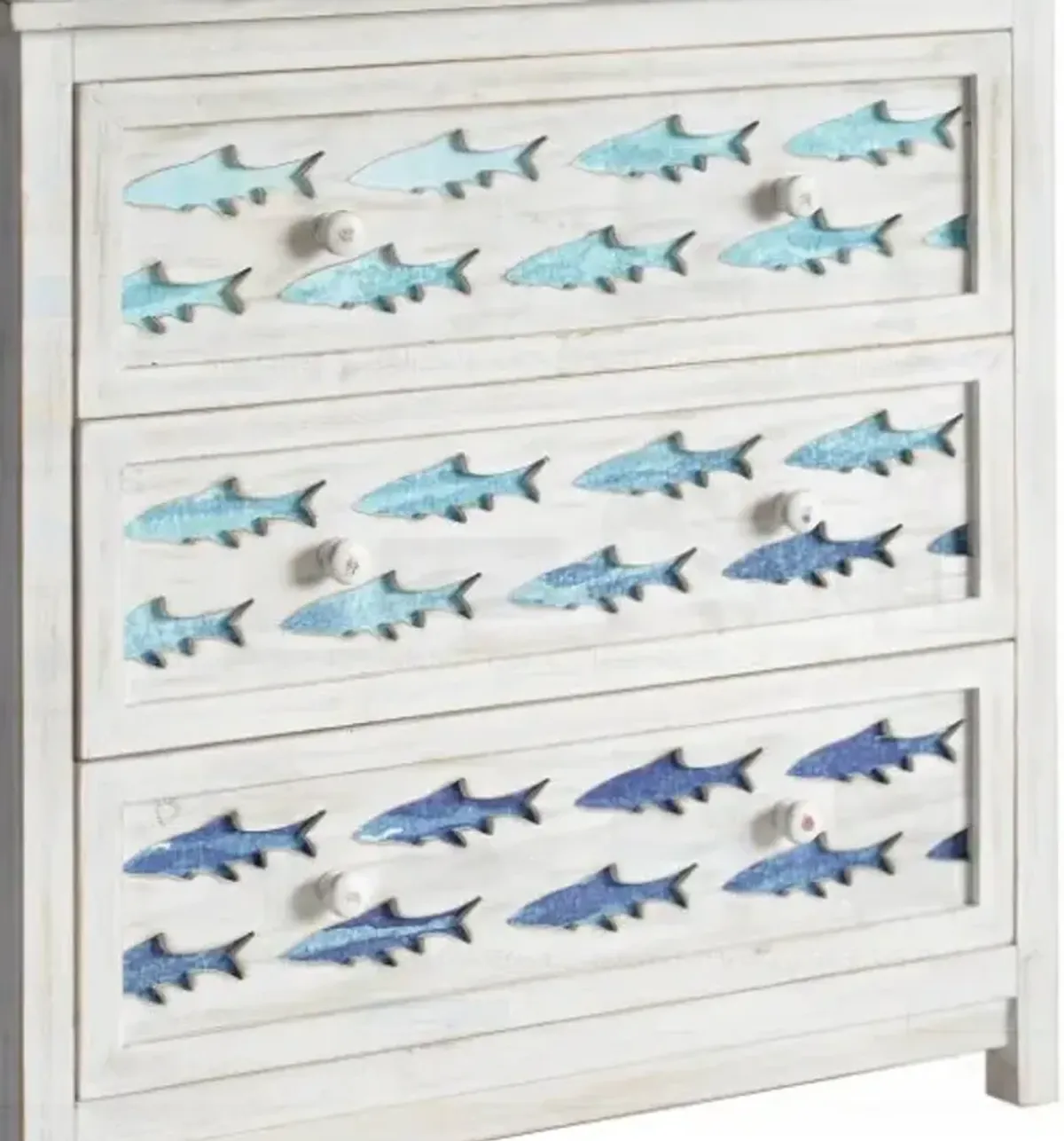 Crestview Collection White Wash Chest