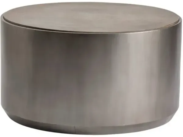 Crestview Collection Trenton Gunmetal Cocktail Table