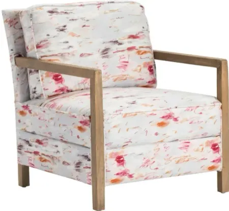 Crestview Collection Laurel White Accent Chair