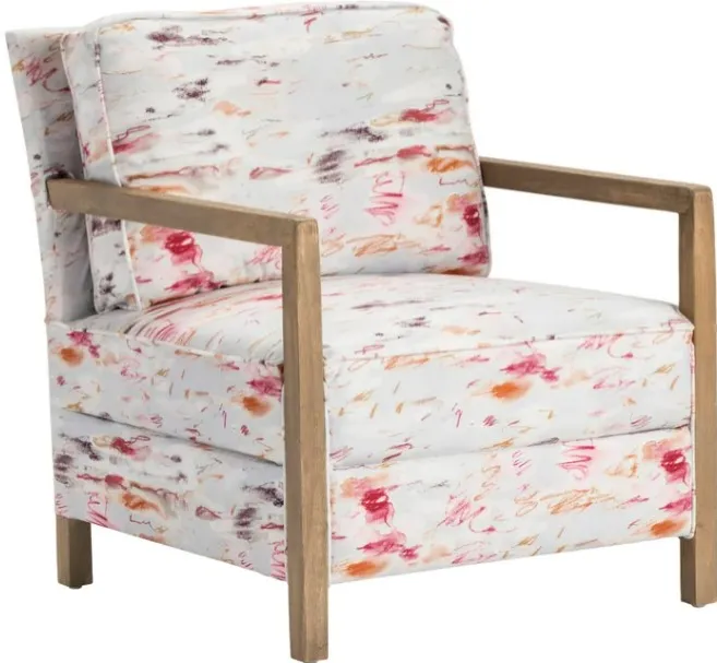 Crestview Collection Laurel White Accent Chair