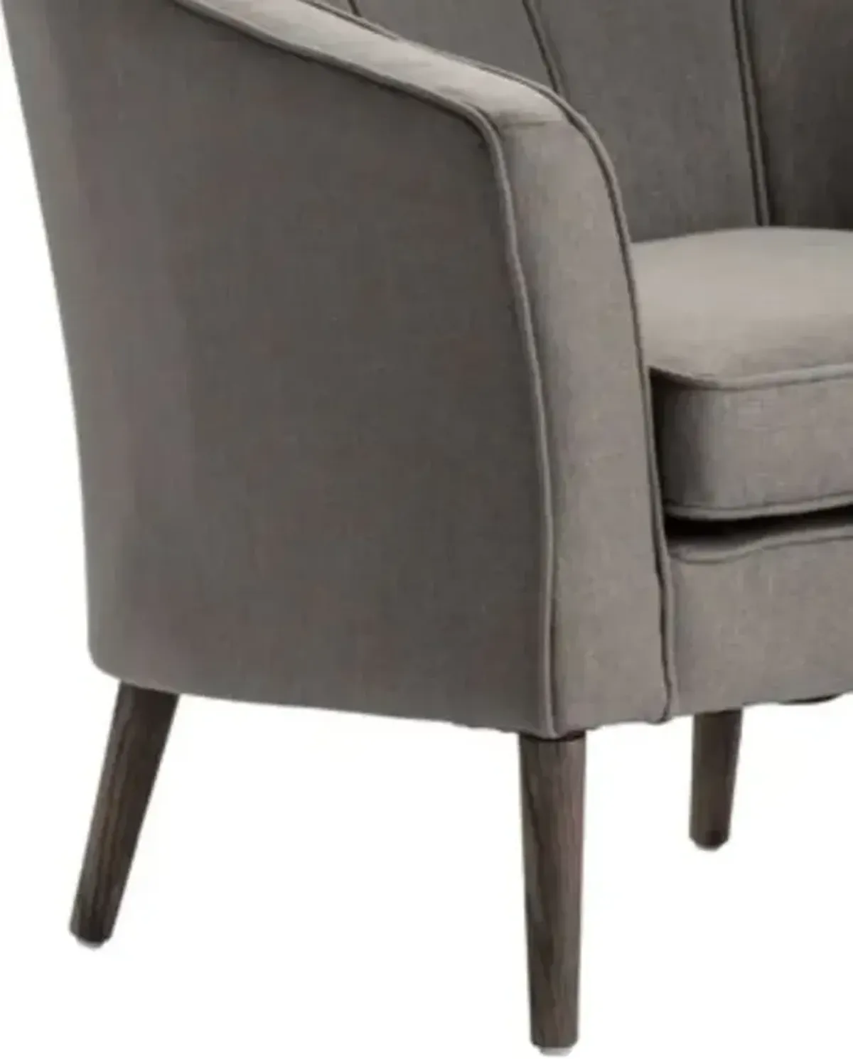 Crestview Collection Troy Brown/Taupe Chair