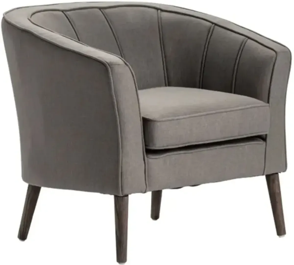 Crestview Collection Troy Brown/Taupe Chair
