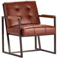 Crestview Collection Auburn Brown Accent Chair