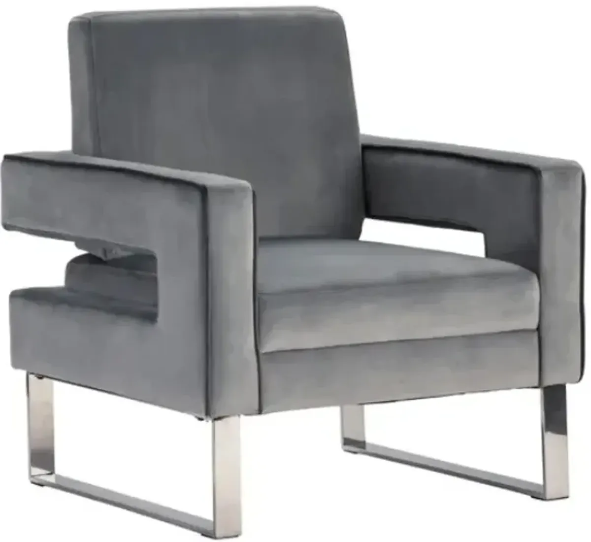 Crestview Collection Newcastle Gray Accent Chair