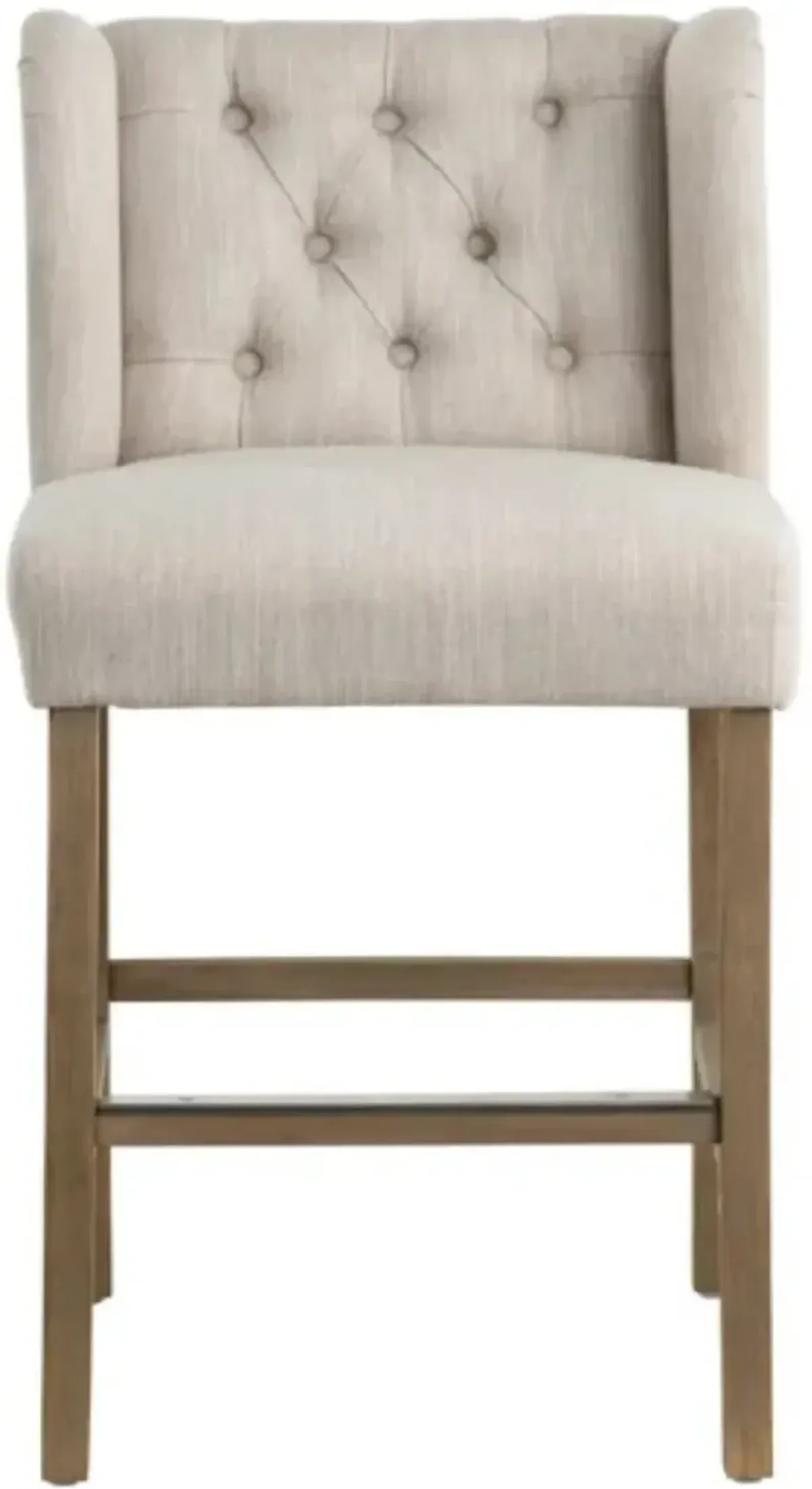 Crestview Collection Stanton Beige Counter Stool