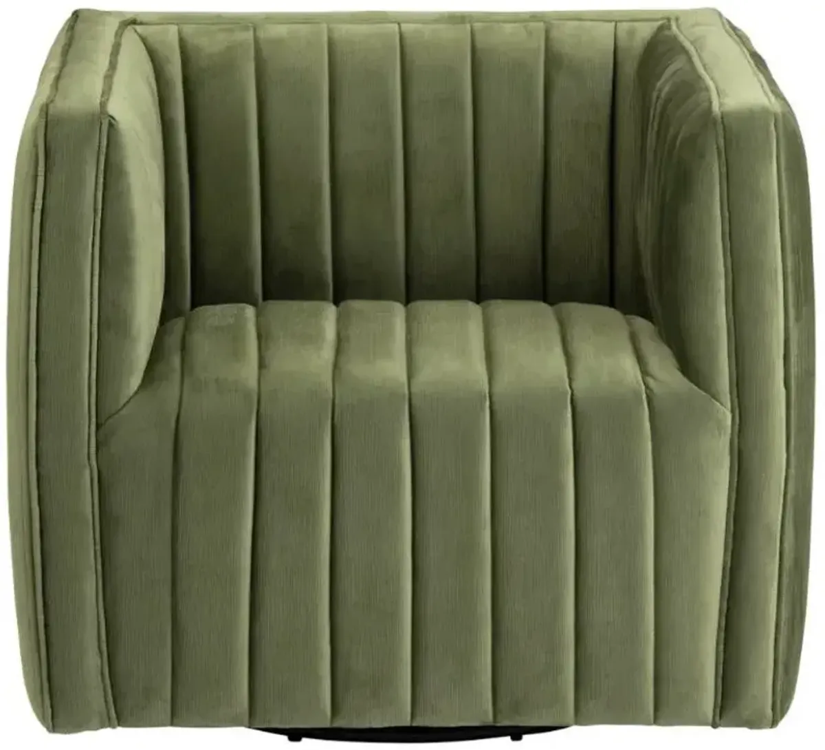 Crestview Collection Draper Green Accent Chair
